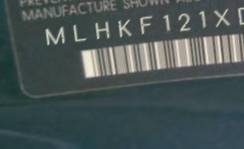 VIN prefix MLHKF121XD50