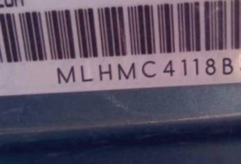 VIN prefix MLHMC4118B50