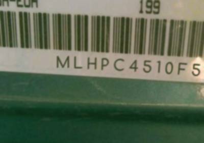 VIN prefix MLHPC4510F52
