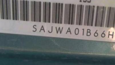 VIN prefix SAJWA01B66HN