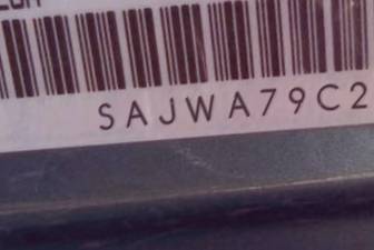 VIN prefix SAJWA79C25SG