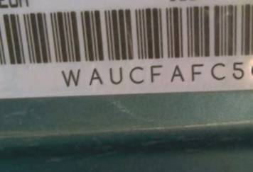 VIN prefix WAUCFAFC5GN1