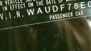 VIN prefix WAUDF78E07A1