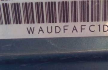 VIN prefix WAUDFAFC1DN0