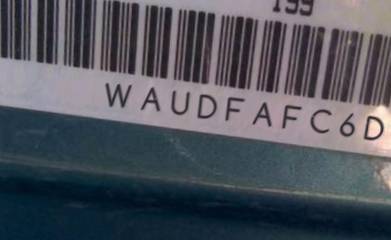 VIN prefix WAUDFAFC6DN0