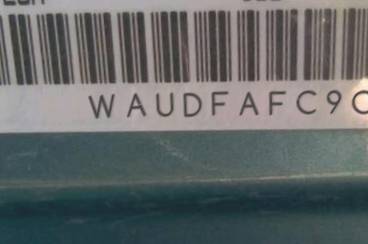 VIN prefix WAUDFAFC9CN1