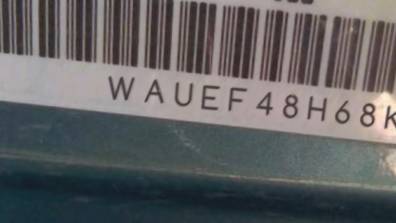 VIN prefix WAUEF48H68K0