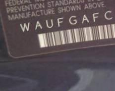 VIN prefix WAUFGAFC1GN1