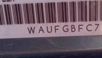 VIN prefix WAUFGBFC7GN0