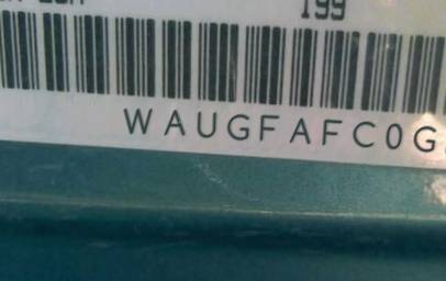 VIN prefix WAUGFAFC0GN0
