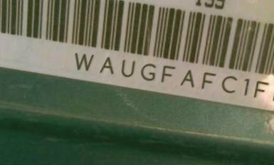 VIN prefix WAUGFAFC1FN0
