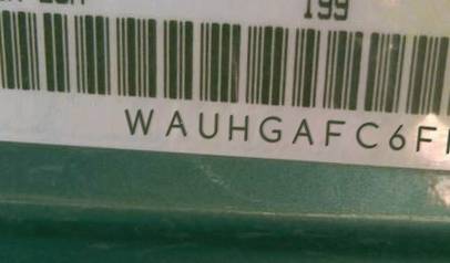 VIN prefix WAUHGAFC6FN0