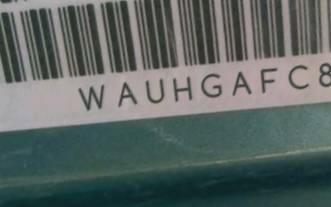 VIN prefix WAUHGAFC8GN0