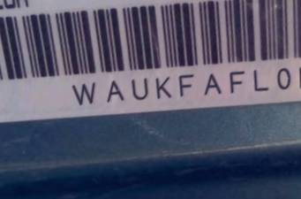 VIN prefix WAUKFAFL0FN0