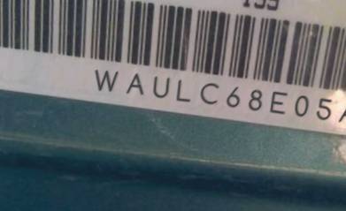 VIN prefix WAULC68E05A0