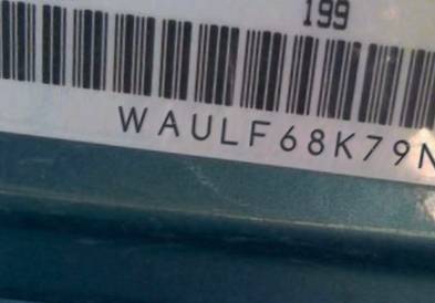 VIN prefix WAULF68K79N0