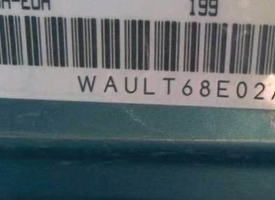 VIN prefix WAULT68E02A0