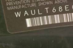 VIN prefix WAULT68E05A0