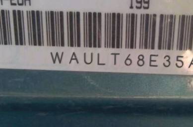 VIN prefix WAULT68E35A1