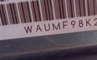VIN prefix WAUMF98K29N0