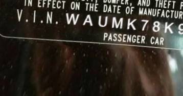 VIN prefix WAUMK78K99A1