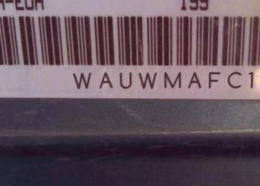 VIN prefix WAUWMAFC1EN1