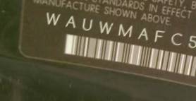VIN prefix WAUWMAFC5FN0