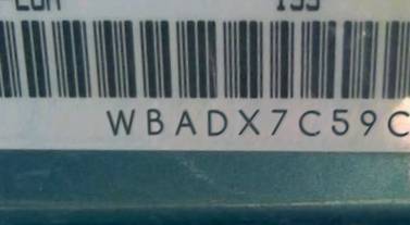 VIN prefix WBADX7C59CE2
