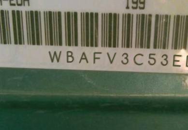 VIN prefix WBAFV3C53ED6