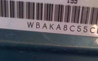 VIN prefix WBAKA8C55CDS