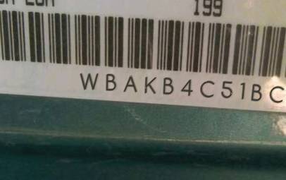 VIN prefix WBAKB4C51BC3
