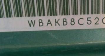 VIN prefix WBAKB8C52CC8