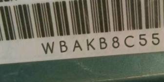 VIN prefix WBAKB8C55CC4