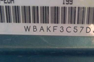 VIN prefix WBAKF3C57DJ3