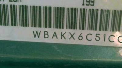 VIN prefix WBAKX6C51CC1