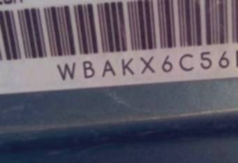 VIN prefix WBAKX6C56BC1