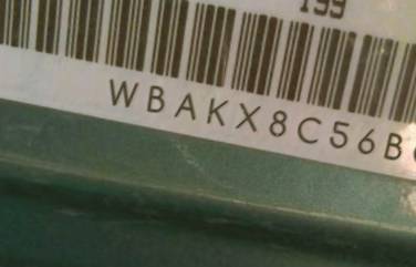 VIN prefix WBAKX8C56BC1