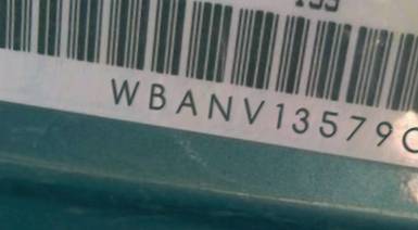 VIN prefix WBANV13579C1