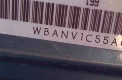 VIN prefix WBANV1C55AC4