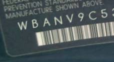 VIN prefix WBANV9C53AC4