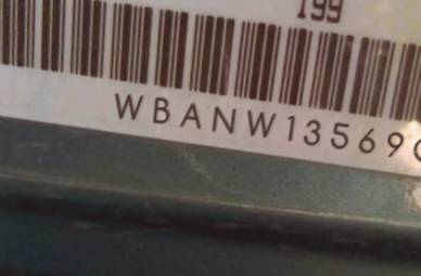 VIN prefix WBANW13569C1