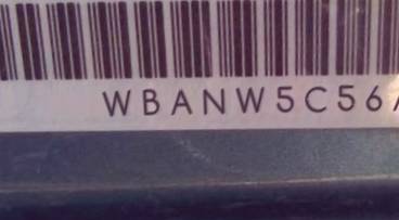 VIN prefix WBANW5C56ACT
