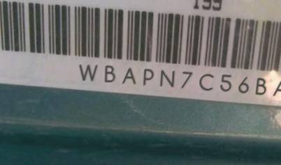 VIN prefix WBAPN7C56BA9