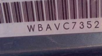 VIN prefix WBAVC73528KX