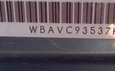 VIN prefix WBAVC93537K0
