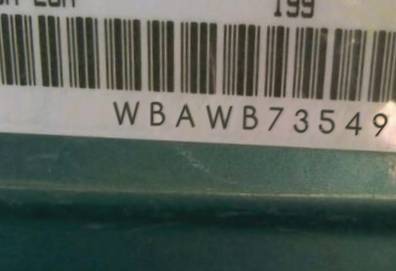VIN prefix WBAWB73549P0