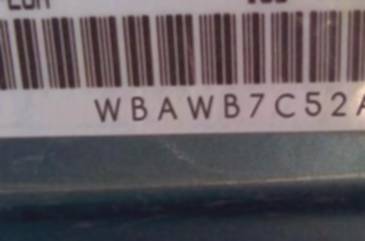 VIN prefix WBAWB7C52AP0