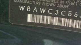 VIN prefix WBAWC3C56APC