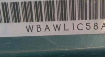VIN prefix WBAWL1C58AP4