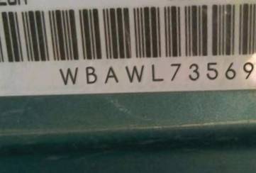 VIN prefix WBAWL73569P1